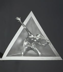 Guido Argentini, 'Silver nude' 2004