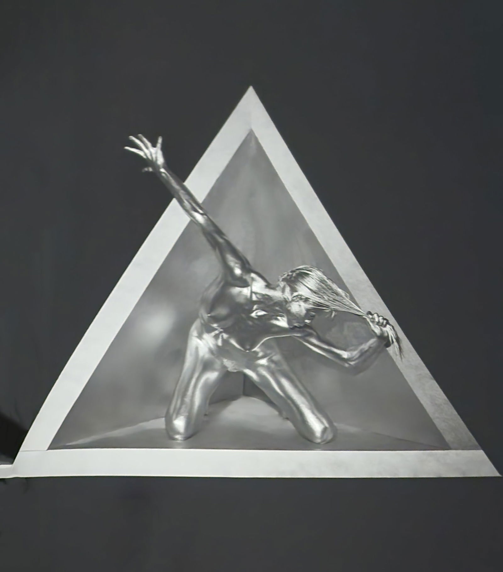 Guido Argentini, 'Silver nude' 2004: Photographer: Guido Argentini (1966-Present) born in Florence, Italy. Gave up studying medicine after three years at the University of Florence before deciding to turn his passion for photography into