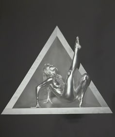 Guido Argentini, 'Silver nude' 2004