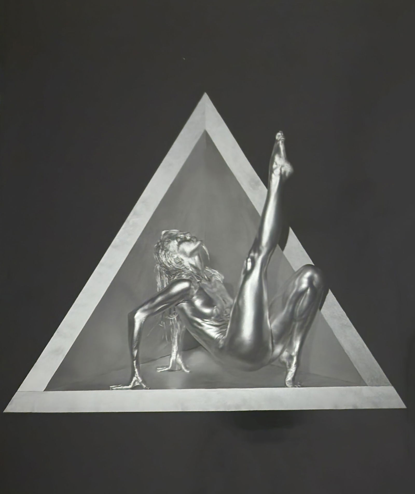 Guido Argentini, 'Silver nude' 2004: Photographer: Guido Argentini (1966-Present) born in Florence, Italy. Gave up studying medicine after three years at the University of Florence before deciding to turn his passion for photography into