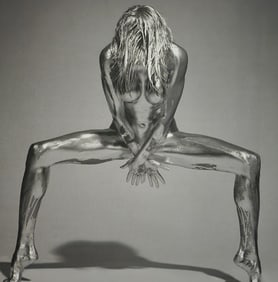 Guido Argentini, 'Silver nude' 2004