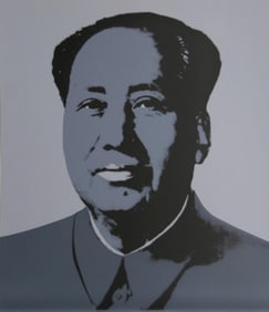 Andy Warhol, Mao Grey Serigraph, Sunday B. Morning