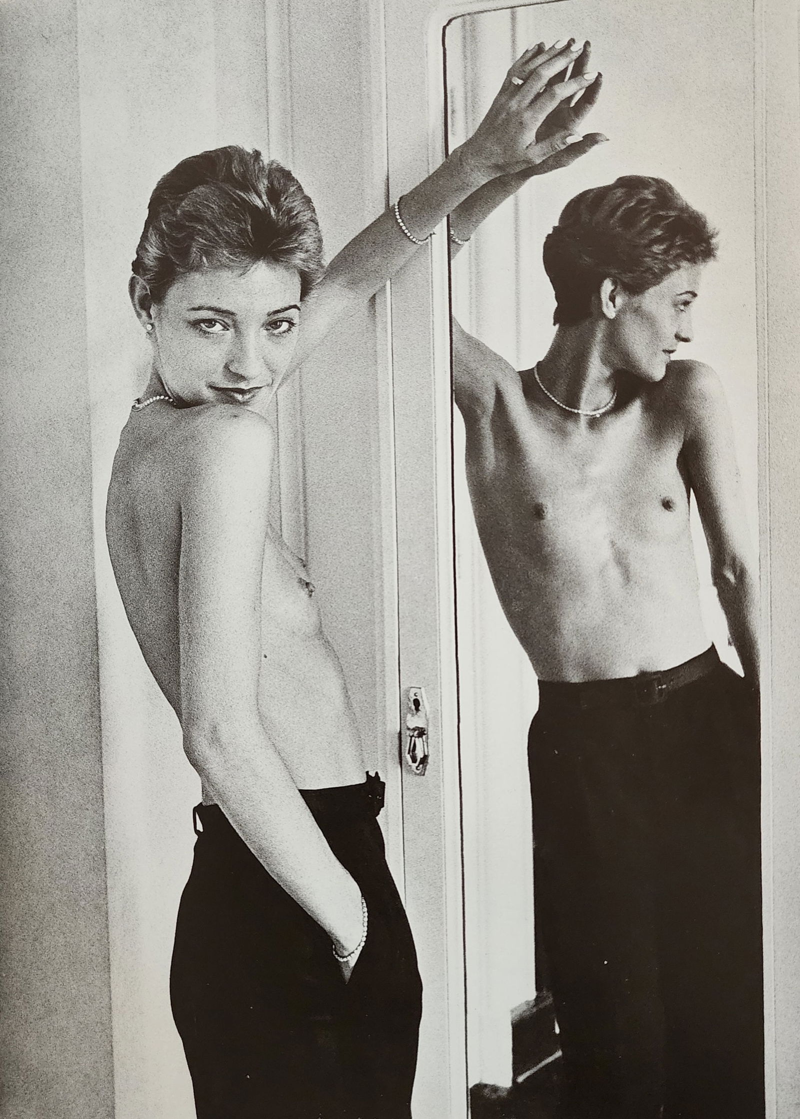 Helmut Newton - Erotic,1976: Photographer: Helmut Newton Title/Subject: Erotic Date Of Negative: 1971 - 1975 Type Of Print: Authentic Sheet Fed Photogravure/Heliogravure. Date Of Print: 1976 Paper: Medium weight, satin/matte fini