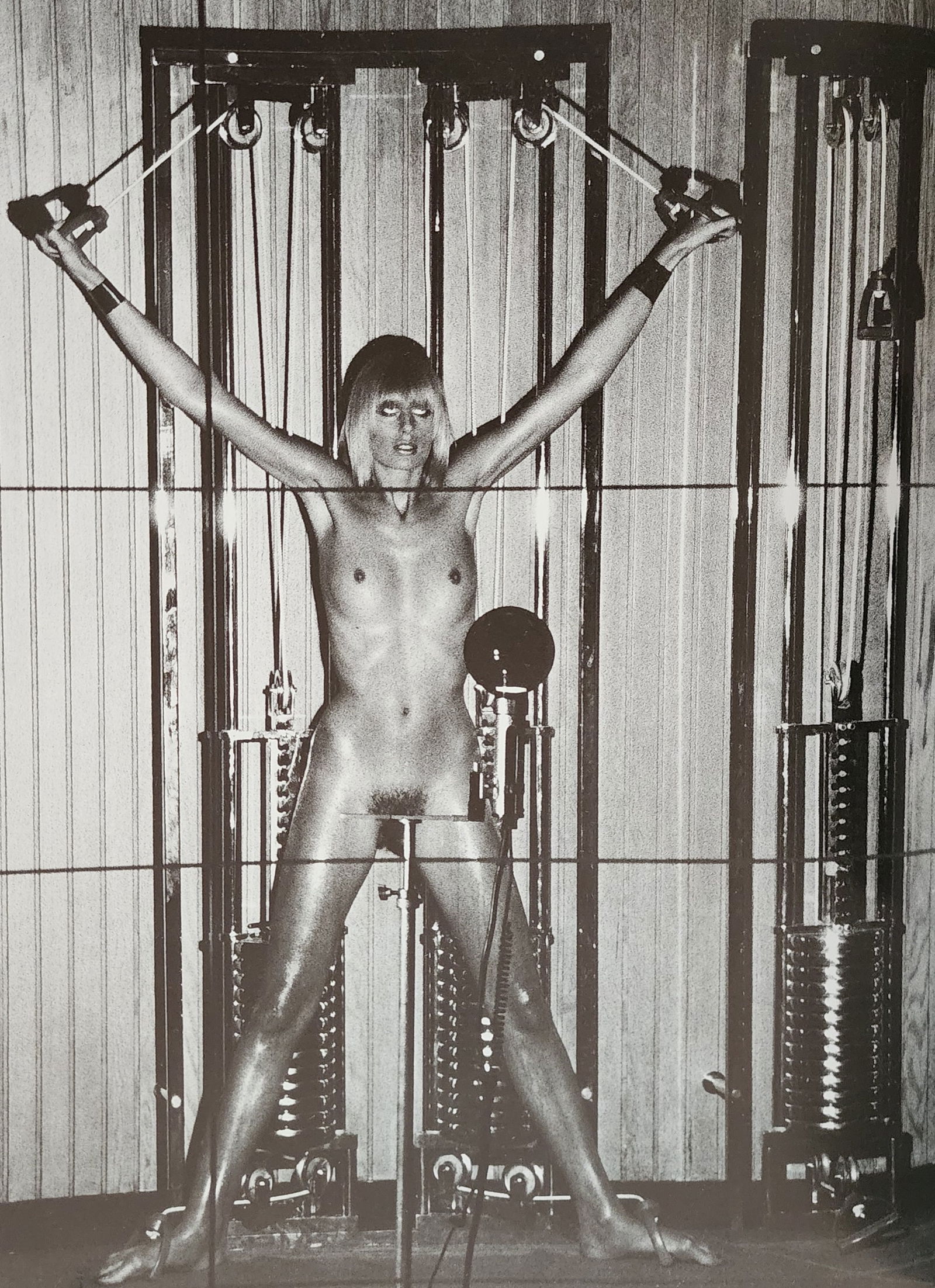 Helmut Newton - Erotic,1976: Photographer: Helmut Newton Title/Subject: Erotic Date Of Negative: 1971 - 1975 Type Of Print: Authentic Sheet Fed Photogravure/Heliogravure. Date Of Print: 1976 Paper: Medium weight, satin/matte fini