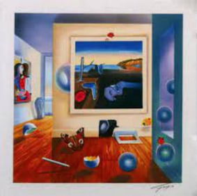 Ferjo, "Timeless", Signed Limited Edition Lithograph - Framed Artist Proof