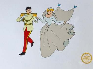 Disney, 'Cinderella & Prince Wedding', sericel