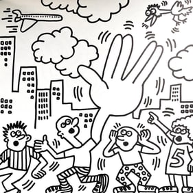 Keith Haring, 'Untitled II', Limited Edition Lithograph, 1985