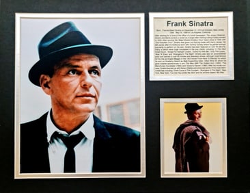 Frank Sinatra, Matted Photo Collage