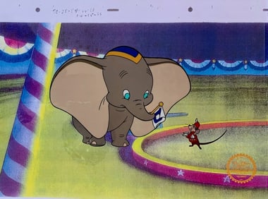 Disney, 'Dumbo - in the Circus', Limited Edition Animation Cel