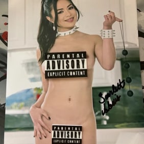 Scarlett Alexis Nude Hand Signed 8x10 Photo W/COA