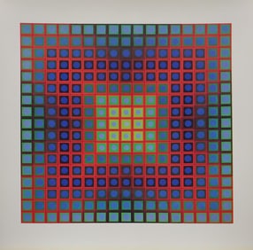 Victor Vasarely, 'Kezdi', Framed Monograph, 1966