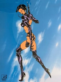 MTV, 'Aeon Flux', Limited Edition Animation Cel