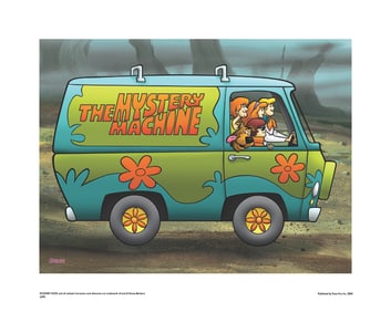 Warner Bros, Hanna-Barbera, Scooby-Doo, "Mystermachine"