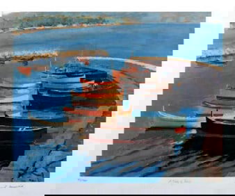 Sir Winston Churchill A Study Of Boats, Limited Edition