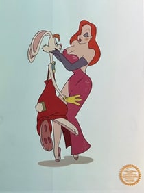 Disney, Who Framed Roger Rabbit? - Roger & Jessica Rabbit, Limited Edition Animation Cel