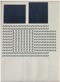 Victor Vasarely, 'Untitled', Relief Etching on Paper, 1966