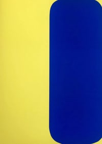 Ellsworth Kelly - Abstract Geometric IX, 1964 Lithograph From DLM