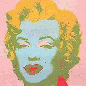 Andy Warhol, Marilyn Ii.28 Sunday B. Morning Screenprint