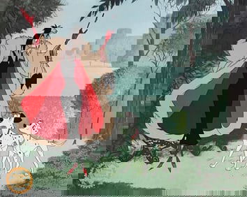 Disney, Cruella De Vil 101 Dalmatians Limited Edition Sericel