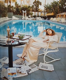 Terry O'Neill, 'Faye Dunaway - The Morning after an Oscar Win', 1977