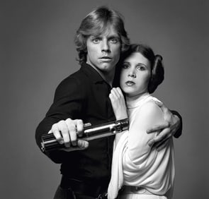 Terry O'Neill, 'Carrie Fisher & Mark Hammil - Star Wars', 1977