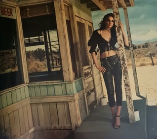 Jacques Olivar, Crossroads Cafe, Nevada, 2005