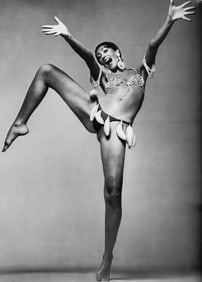 Richard Avedon, Marisa Bereason as Josephine Baker, New York studio, 1975