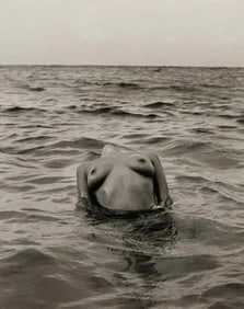 Herb Ritts, Floating Torso, 1987