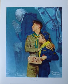 Norman Rockwell, 'Our Heritage', Offset Lithograph, 1969