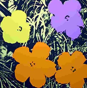 Andy Warhol, Flowers 11.67 Sunday B. Morning Serigraph