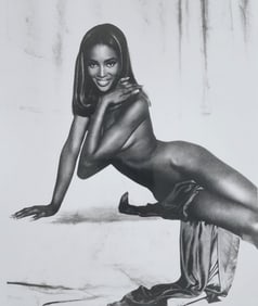 Naomi Campbell 'Top Model & Movie Star, Vintage original Photo 1980s