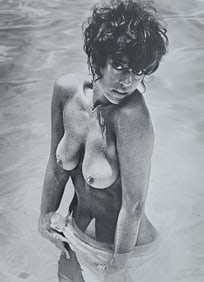 Fran Jeffries 'Top Model & Movie Star, Vintage original Photo 1980s