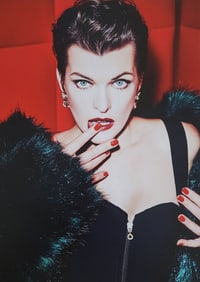 Milla Jovovich, Model, Movie actress, 2000s