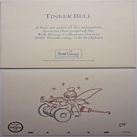 Disney's, Tinker Bell Limited Edition Animation Print