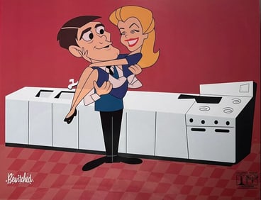 Columbia & Tri-Star, Bewitched, Samantha, Animation Cel