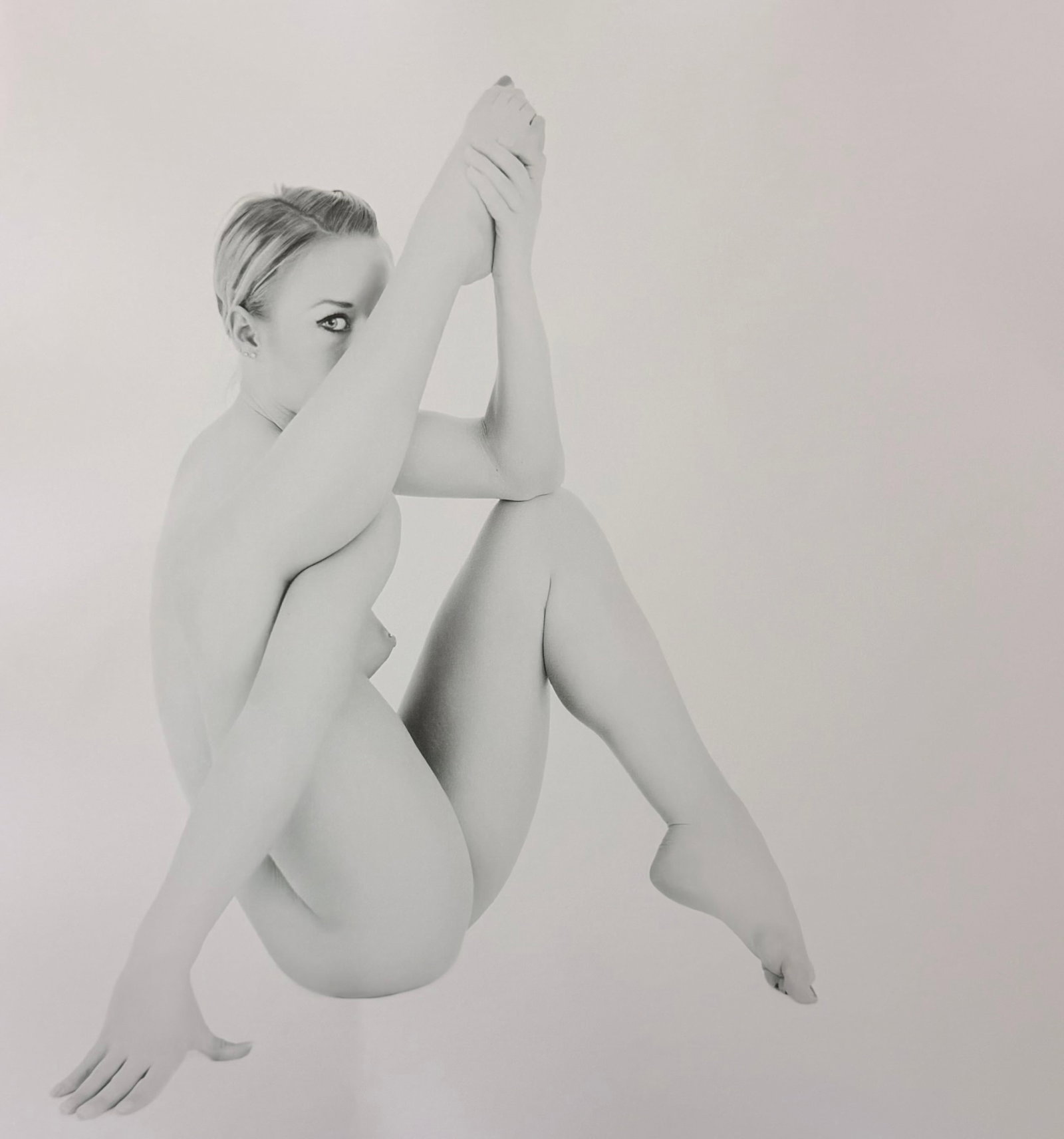 Jonathon Harrington, Flexibility, 2015: Artist/Photographer: Jonathon Harrington Title/Subject: Flexibility Type Of Print: Authentic Sheet Fed Photogravure/Heliogravure. Date Of Print: 2015 Paper: Medium weight, satin/matte finish. Print Or