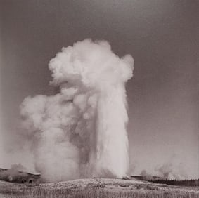 Lynn Davis, Old Faithful, Yellowstone National Park, Wyoming, 1990 - limited edition of 50