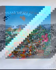 Charles Boyer, '35 Years of Magic', Signed Limited Edition Disneyland Lithograph, 1990