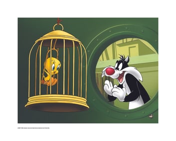 Warner Bros, Looney Tunes, Tweety & Sylvester, "Bird In A Guilty Cage"