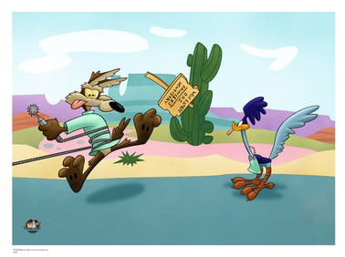 Warner Bros, Looney Tunes, Wile E. Coyote & The Road Runner, "Desert Dentistry" - 1