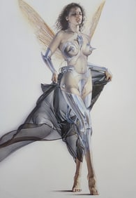 Hajime Sorayama 'Untitled' (to hot to handle - 1993 - offset lithograph