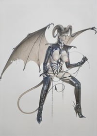 Hajime Sorayama 'Untitled' (to hot to handle - 1993 - offset lithograph