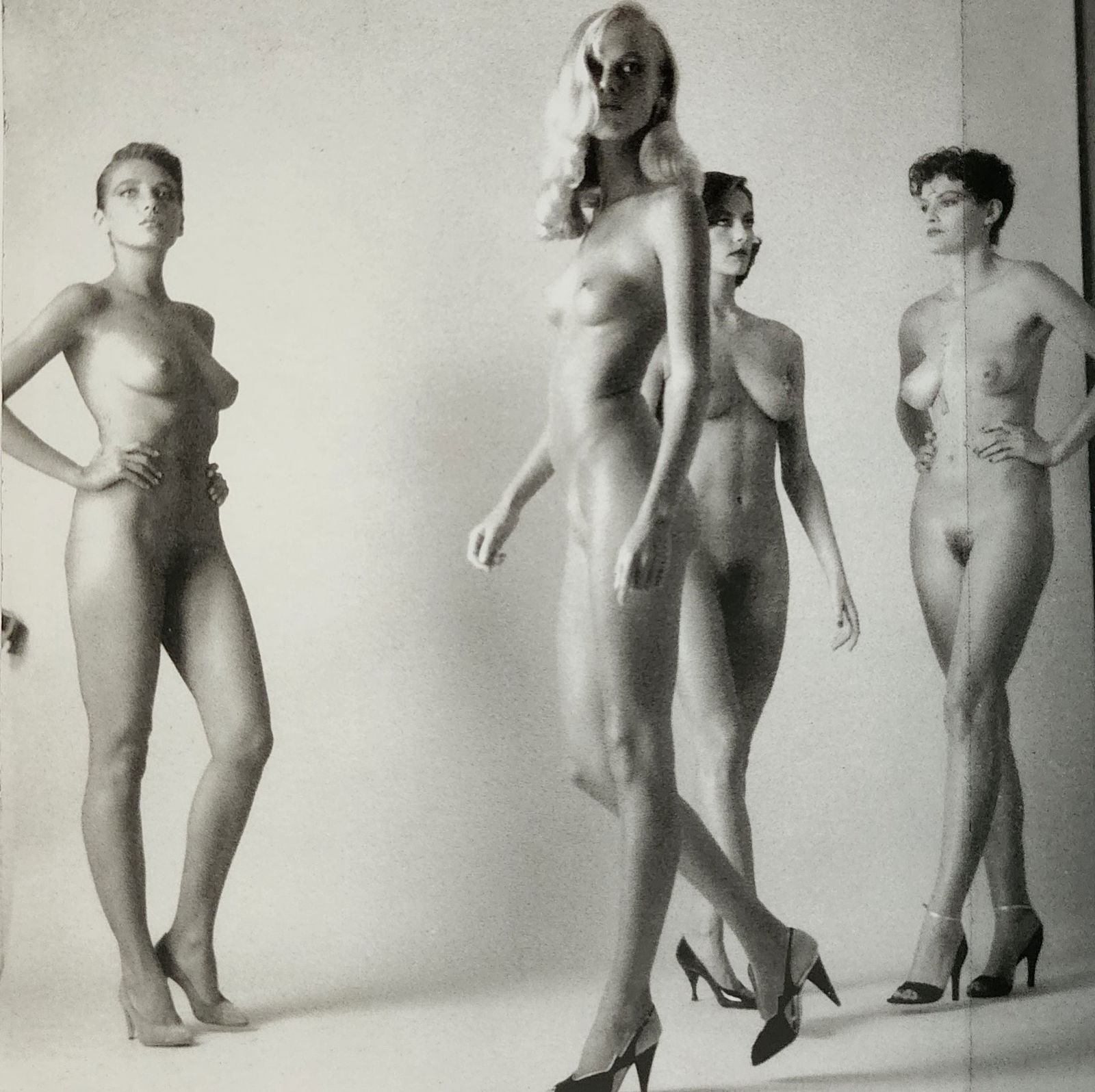 Helmut Newton 'Woman 1995': Photographer: Helmut Newton Title/Subject: Woman Date Of Negative: 1971 - 1991 Type Of Print: Authentic Sheet Fed Photogravure/Heliogravure. Date Of Print: 1995 Paper: Medium weight, satin/matte finis