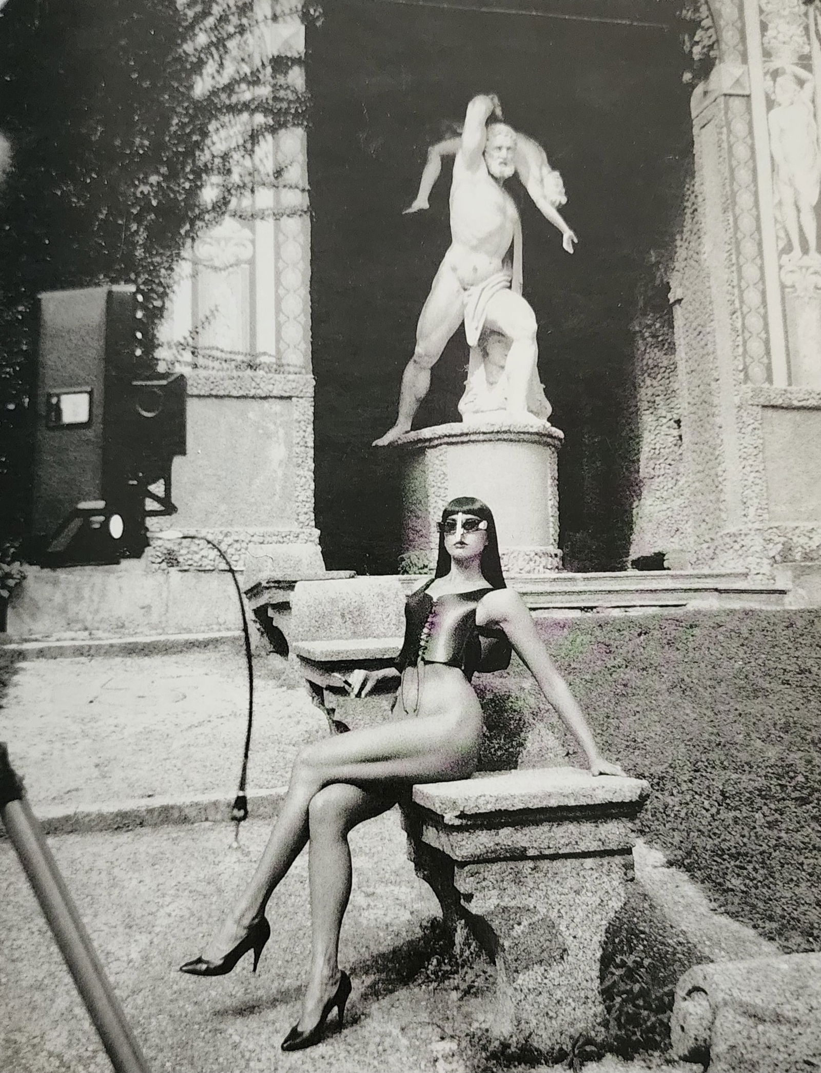 Helmut Newton 'Woman 1995': Photographer: Helmut Newton Title/Subject: Woman Date Of Negative: 1971 - 1991 Type Of Print: Authentic Sheet Fed Photogravure/Heliogravure. Date Of Print: 1995 Paper: Medium weight, satin/matte finis