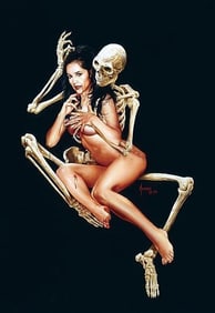 Joe Jusko, 'Countess Vladimira' Signed pigments print