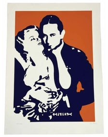 Guy Pierce, Hell's Angels, Signed Limited Edition Screen Print, 1979