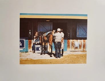 Richard McLean Lucky Penny (Horse Stable) H/S Numbered ART