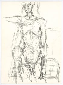 Alberto Giacometti, 'Nu' original lithograph, 1961