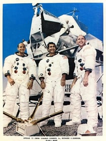 Nasa, Apollo 12 Crew: Charles Conrad, Jr., Richard F. Gordon, Alan L. Bean