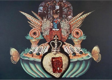 Salvador Dali, 'Les Diners De Gala Les Chairs Monarchiques', Signed Etching